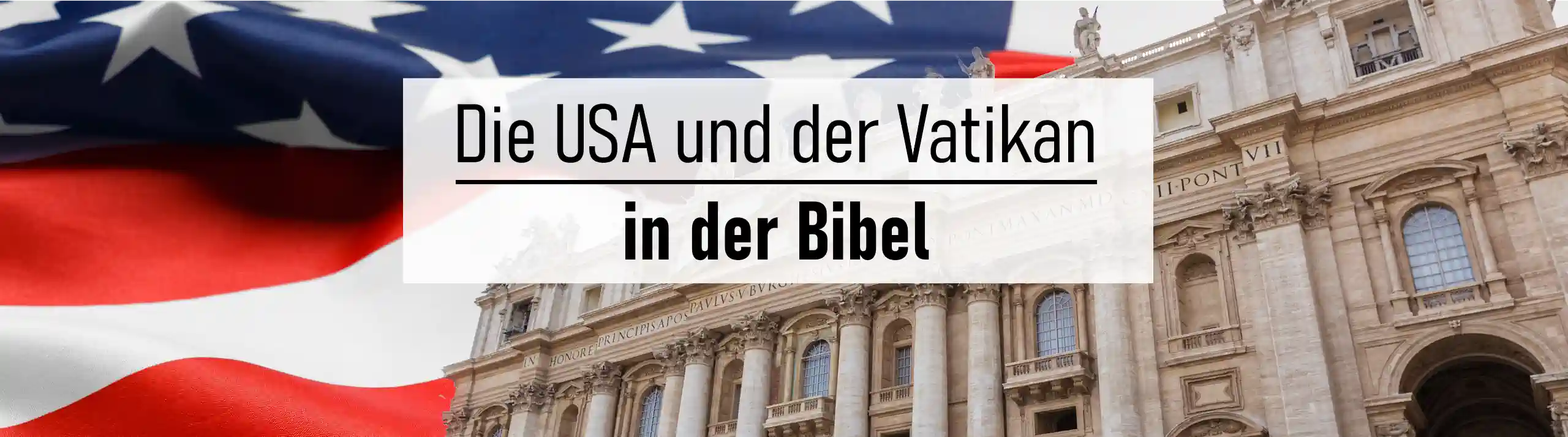Merge Vatikan und USA fertig kleiner bildschirm