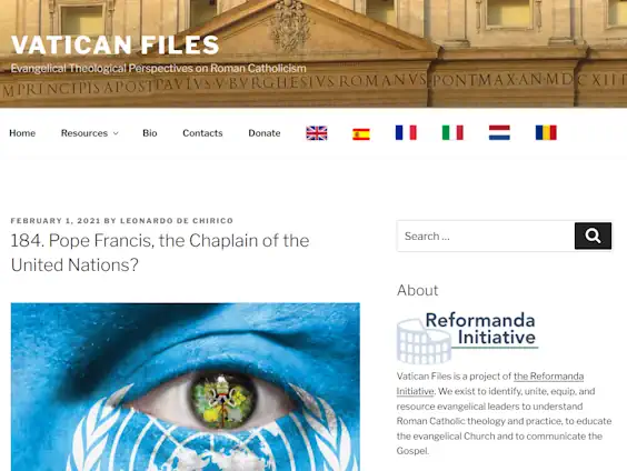 Ist Papst Franziskus der Seelsorger der Vereinten Nationen?